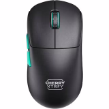 Souris gaming sans fil CHERRY XTRFY M68, ultra-légère, technologie sans fil 2,4 GHz, optimisée pour l'e-sport, forme symétrique avec face avant extra-basse, noire