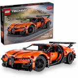 LEGO Technic Bugatti Chiron Pur Sport Hypercar - Miniature Car - Collectible Race Car - Bugatti Toy Car - Technic Sports Car with Steering, W16 Engine and Doors - Gift for Children Aged 9 and Up - 42222