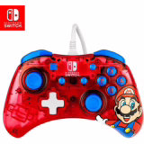 PDP - Rock Candy Mando avec câble pour Nintendo Switch Mario (Nintendo Switch)