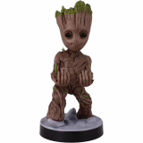 Cableguys Les Gardiens de la Galaxie Figurine Gaming Bébé Groot - Support Manette ou Smartphone - Câble USB Inclus - 20 cm