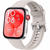 HUAWEI WATCH FIT 3, ultradun design met 1,82 inch AMOLED-scherm, uitgebreide fitness- en gezondheidsbeheer, batterij met tot 10 dagen autonomie, wit