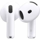 Apple AirPods 4 Écouteurs sans Fil, Casques et écouteurs Bluetooth, Audio Spatial personnalisé, résistance à la Transpiration et l’Eau, boîtier de Charge USB-C, Puce H2, Jusqu’à 24 Heures d’autonomie