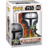 Funko Pop Star Wars: The Mandalorian - Mando Flying with Jet Pack - Collectable Vinyl Figure - Gift Idea - Official Products - Toys for Kids and Adults - TV Fans