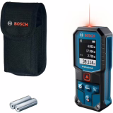 Bosch Télémètre Laser Professionnel GLM 40-31 (IP65, boîtier Absorbant Les Chocs, calculs automatiques de Longueur/Surface/Volume, écran Couleur Claire, Compatible avec la Batterie Li-ION)
