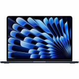 MacBook Air 13 pouces d’Apple avec puce M4 : écran Liquid Retina de 13,6 pouces, 16 Go de mémoire interne, 256 Go de stockage SSD, appareil photo Center Stage de 12 Mpx, Touch ID ; Minuit. Conçu pour l’intelligence Apple.