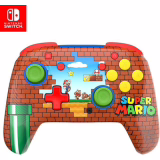 Turtle Beach Rematch Mario Bricks Manette de jeu inalámbrico pour Nintendo Switch, également fonctionnelle avec Nintendo Switch 2 (le bouton C n'est pas dans ce contrôleur)