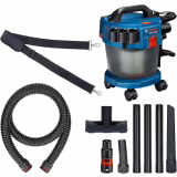 Bosch Professional 18V System aspirateur industriel GAS 18V-10 L (avec flexible de 1,6 m, 3 tubes prolongateurs)