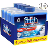 Finish Produit Lave-Vaisselle Nettoyant Machine Intégral - lot de 4 (250ml)
