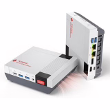 ACEMAGIC Retro X5 Mini PC Gaming, AMD Ryzen AI 9 HX 370(12C/24T,jusqu'à 5,1 GHz) 32Go DDR5 1To SSD, Radeon 890M, WiFi 7, Double LAN 2.5G, Affichage 4 Écrans-Nouveautés 2026 AI Mini PC