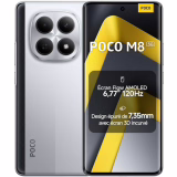 Xiaomi POCO M8, Smartphone 8+256 Go, Écran AMOLED FIow 120Hz de 6,77