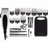 Wahl Home Pro Corded Hair Clipper, tondeuse à cheveux pour hommes, coupe de cheveux à domicile, set de tondeuses, kit de toilettage, tondeuse à fil, lames de coupe de précision
