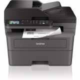 Brother MFC-L2835DW - Multifonction 4 en 1 (Impression/Scan/Copie/Fax) Laser Noir et Blanc - WiFi et Ethernet - Éligible au Forfait d'encre EcoPro