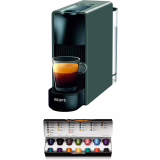 Nespresso Mini-espressomachine voor cups Krups XN110BRD Essenza | 0,6 L | 19 bar | energiebesparende modus | grijs | energieklasse A