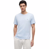 Tommy Hilfiger Men's Short Sleeve T-Shirt Seasonal Solid Tee with Crew Neck