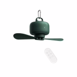 JISULIFE Rechargeable Camping Fan, 8000mAh, Remote Control, Removable Blades, Timer, 4 Speeds