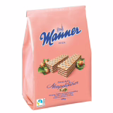 Manner Neapolitaner | Wafels vegan knapperig met hazelnootcrème (1e verpakking, 400 g)