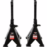KS Tools - Chandelles à crémaillère pour voiture, lot de 2 - Hauteur réglable entre 400 mm et 605 mm