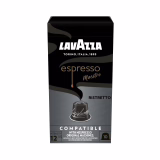 Lavazza Espresso Ristretto, noir et intense, 10 capsules, compatible Nespresso