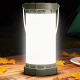 Glocusent Camping Lantern & Tent Light: 1500 lm Camping Light 135 LED, 200 hours, 5000 mAh with 3 Colors and 5 Brightness Levels, SOS, Rechargeable, for Power Outages, Camping, Hiking, Emergencies