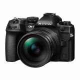 OM SYSTEM OM-1 Mark II Micro Four Thirds System Camera, 20 MP BSI Stacked Sensor, 5-Axis Optical Stabilization, Black with M.Zuiko Digital 12-40mm f2.8 PRO II Lens