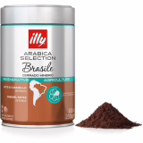illy, Café Arabica Selection Brazilië Cerrado Mineiro, 100% Arabica avec Tonalités de Caramel et Fruits Séchés, Saveur Intense, 6 Emballages de 250 g (au total 1,5 kg)
