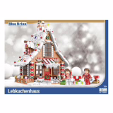 BlueBrixx Pro Lebkuchenhaus – Klemmbaustein-Set de 1455 pièces – Réf. 108003 – Compatible avec les blocs Klemmbausteins d'autres marques