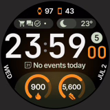 TrackMate Watch Face sur Android (Dématerialisé - WearOS)
