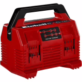 Chargeur original Einhell Power X-Quattrocharger 4A Power X-Change (Li-Ion, 18V, charge simultanée de 2x2 batteries)
