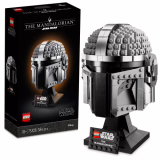 LEGO Star Wars The Mandalorian Helm Collectie Bouwpakket voor Volwassenen, Display en Decoratie Set voor Kantoor en Huis, Cadeau voor Hem en Haar 75328