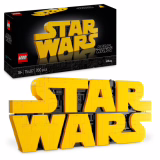 LEGO Star Wars 75407 - 3D-model van het Star Wars-logo - Bouwset voor volwassenen