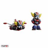 Plastoy Goldorak Duo Spacer en Goldorak staand - PVC - 7 cm