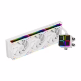 Thermalright Magic Qube 360 ARGB Blanc, Refroidisseur à eau AIO triple TL-M12QW PWM, Écran numérique à froid, pour AM4/AM5, Intel LGA1851/1700/115X/1200