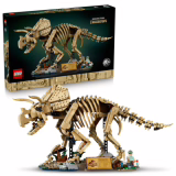 Maquette LEGO Jurassic World Les Fossiles de Dinosaure : Le Tricératops - Maquette pour Adulte