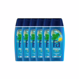 Fa, Men's Shower Gel Refreshing Fragrance, 250 ml - Pack of 6