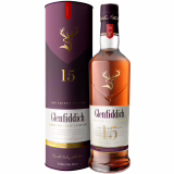 Glenfiddich Single Malt Scotch Whisky 15 Years Solera with Gift Packaging, 700ml (Available in Different Variants)