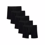 Amazon Essentials Men's Cotton Jersey Boxers, 5-Pack