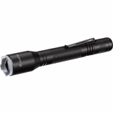 VARTA Zaklamp LED met 2x AA-batterijen inbegrepen, Aluminium Licht F20 Pro Lamp, Lamp met drie lichtstanden, Zaklamp met aluminium behuizing, gestructureerde handgreep, schokbestendig