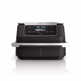 Friteuse à air Ninja FlexDrawer sans huile, double compartiment 6,6L, multifonction 6-en-1, noir AF550EU
