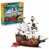 Jouet LEGO Creator 3-en-1 Bateau Pirate Mythique