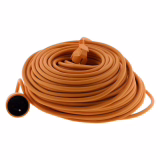 Prolongateur Jardin 16A HO5VV-F 3G1,5mm² 2P+Terre 50m - Orange - Zenitech