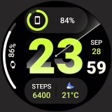Sprint Connected Watch Face free on Android (Digital - Wear OS)