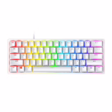 Razer Huntsman Mini (rode schakelaar) - Compact 60% gaming toetsenbord (Lineaire optische schakelaars, Doubleshot PBT Keycaps, Afneembare USB-C kabel) QWERTY US-Layout | Mercury White