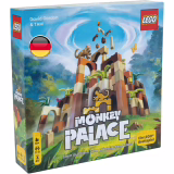 Asmodees - Monkey Palace: A LEGO Board Game – Brick by Brick to the Most Magnificent Palace! Fun Family Building Block Game for Kids and Adults - Ages 10+, 2-4 Players, 45 Minutes per Game
