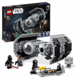 LEGO 75347 Star Wars TIE Bomber Toy with Darth Vader Figure, Lightsaber and Gonk Droid, Aircraft Model - Gift for Kids Aged 9 and Up
