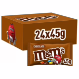 M&M's Chocolats, Boîte de bonbons en grande quantité, 24 x 36g, Chocolat cadeau