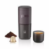 WACACO Pixapresso Draagbare Espressomachine met 4 koffiesoorten en snelle opwarming, 3 batterijen van 3000 mAh voor 5 kopjes, 20 bar espressomachine & Nespresso-cups, aanraakscherm