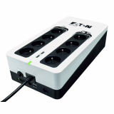 Onduleur parafoudre Eaton 3S 850 FR - Ononderbroken stroomvoorziening - Vermogen 850VA (8 FR-stopcontacten, Stil, 2 USB Type-A oplaadpoorten)