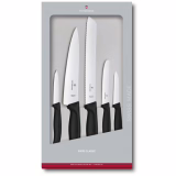 Ensemble de couteaux de cuisine Victorinox Swiss Classic à poignée érgonomique et lame en acier inoxydable, 5 pièces