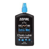 ZEFAL Extra Wet Lube 120 ML - Premium keramisch smeermiddel voor fietsketting - Zeer lange duurzaamheid Wielrennen Unisex Volwassenen, Zwart-Blauw