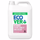 Vloeibaar wasmiddel Ecover Wol en Fijne Was, 5L, Geur Waterlelie/Groene Meloen